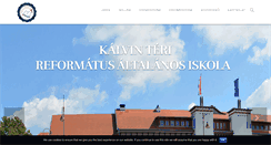 Desktop Screenshot of kalvinteri.hu